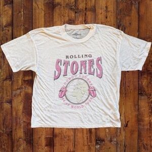 Rolling Stones Crop Tee XS